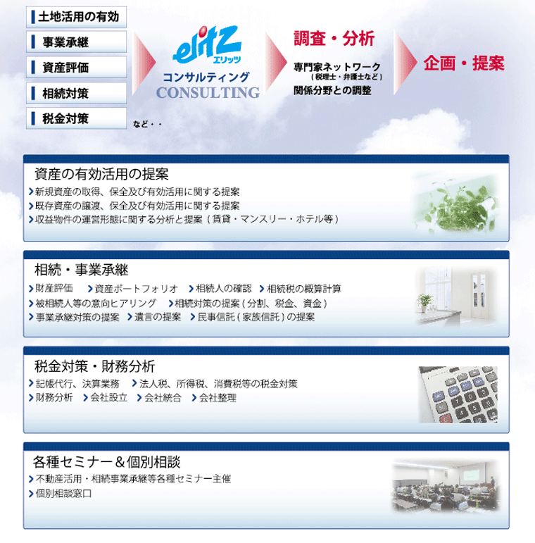 コンサルティング事業