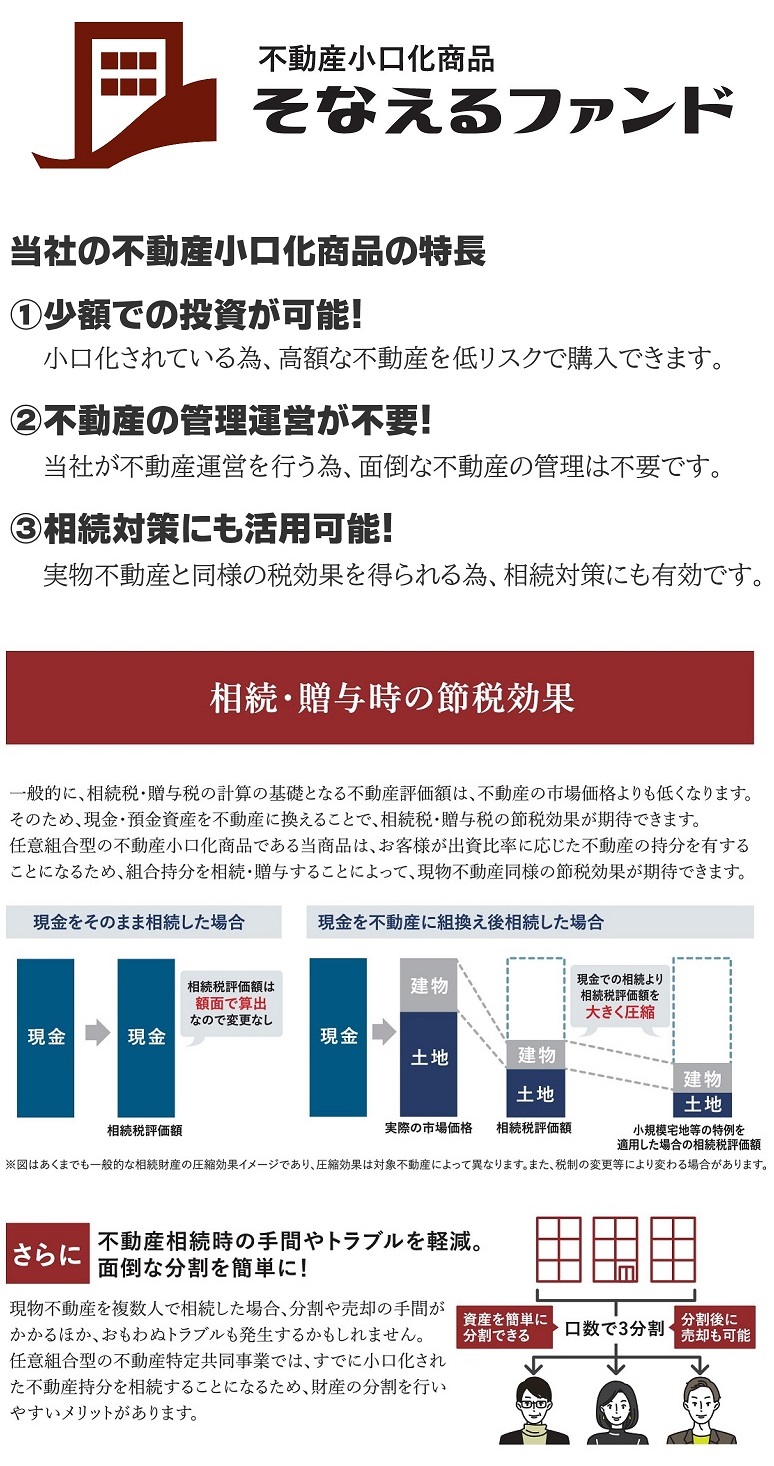 不動産小口化商品 京都智恵光院